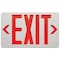 Nuvo Exit Sign, Thermoplastic, 11.81 in W, 7.25 in H 67/101 - alternate 2